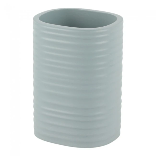 ΠΟΤΗΡΟΘΗΚΗ ΠΟΛΥΕΣΤΕΡΙΚΗ ΡΙΓΕ ΣΕ ΧΡΩΜΑ MINT ΜΑΤ 7,6x6,7x10,6εκ.ANKOR