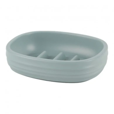 ΣΑΠΟΥΝΟΘΗΚΗ ΠΟΛΥΕΣΤΕΡΙΚΗ ΡΙΓΕ ΣΕ ΧΡΩΜΑ MINT ΜΑΤ 11,8x9,3x3εκ. ANKOR