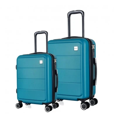 ΣΕΤ 2 ΒΑΛΙΤΣΕΣ ABS ΜΕ 4 ΡΟΔΕΣ ΚΑΙ ΕΠΕΚΤΑΣΗ ΥΨΟΣ 55εκ. ΚΑΙ 65εκ. ΣΕ ΠΕΤΡΟΛ ΧΡΩΜΑ ANKOR