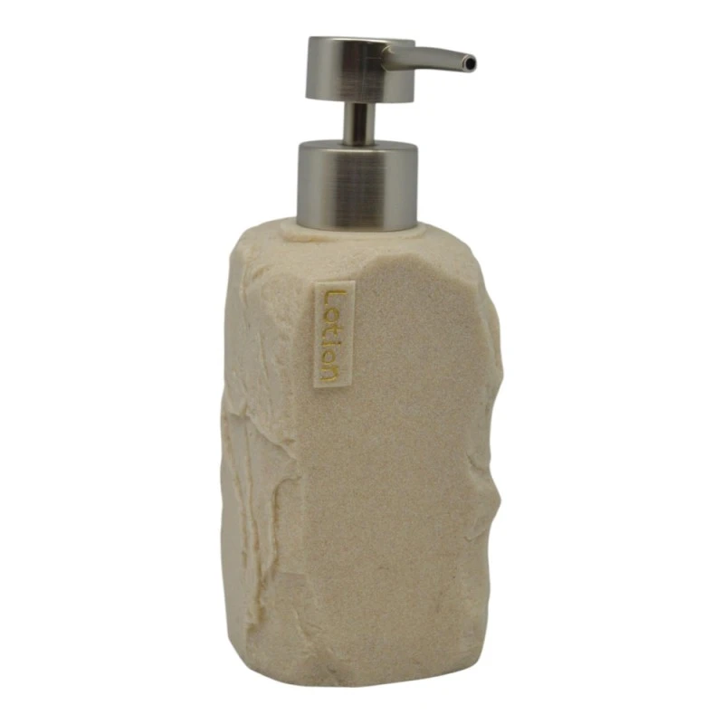 DISPENSER ΠΟΛΥΕΣΤΕΡΙΚΟ ΜΠΕΖ ΜΕ ΟΨΗ ΠΕΤΡΑΣ 7,5x7,6x18,8εκ.ANKOR