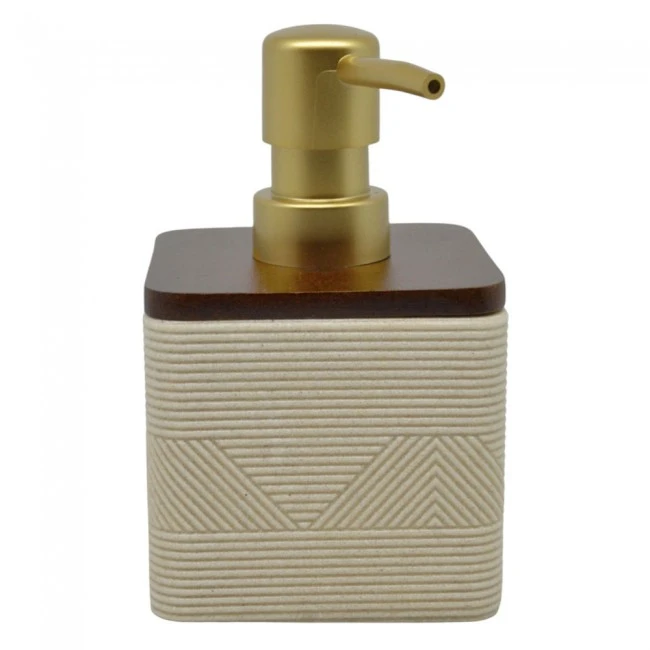 DISPENSER ΠΟΛΥΕΣΤΕΡΙΚΟ ΜΠΕΖ ΤΕΤΡΑΓΩΝΟ ΜΕ ΞΥΛΟ ΑΚΑΚΙΑΣ 8,3x8,3x13,5εκ.ANKOR