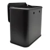 ΚΑΔΟΣ ΑΠΟΡΡΙΜΑΤΩΝ 5lt ΙNOX ΣΕ ΜΑΥΡΟ ΧΡΩΜΑ ΜΕ ΓΑΝΤΖΟ ΓΙΑ  ΝΤΟΥΛΑΠΙ 25x15,1x24,7εκ. ANKOR