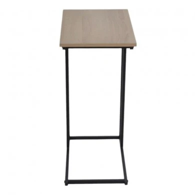 ΤΡΑΠΕΖΙ ΒΟΗΘΗΤΙΚΟ ΞΥΛΙΝΟ ΜΕ ΜΑΥΡΗ ΜΕΤΑΛΛΙΚΗ ΒΑΣΗ 40x26x58εκ. ANKOR