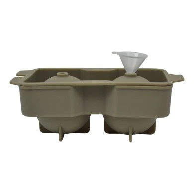 ΠΑΓΟΘΗΚΗ ΣΦΑΙΡΑ ΑΠΟ ΣΙΛΙΚΟΝΗ 2 ΘΕΣΕΩΝ ΣΕ TAUPE ΧΡΩΜΑ 16,5x7,5x6,5εκ. ANKOR