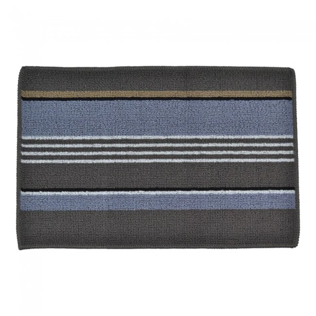 ΠΑΤΑΚΙ ΜΕ ΑΝΤΙΟΛΙΣΘΗΤΙΚΗ ΒΑΣΗ TPR ΜΕ ΓΚΡΙ ΚΑΙ ΜΠΛΕ ΡΙΓΕΣ 37x57εκ. ANKOR