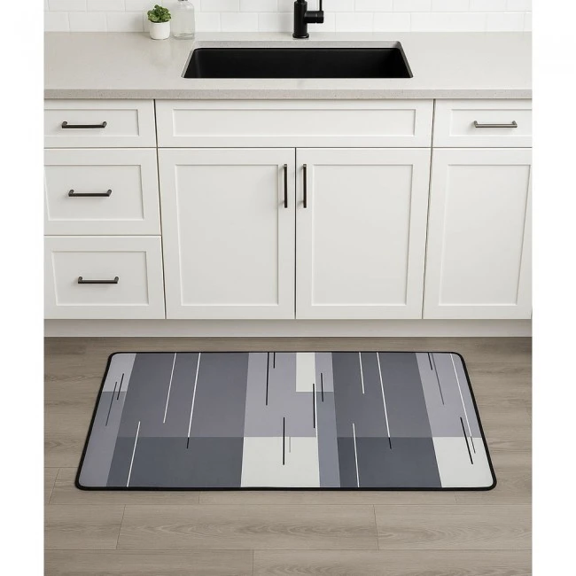 ΔΙΑΔΡΟΜΟΣ ΠΟΛΥΕΣΤΕΡΙΚΟΣ ΑΝΤΙΟΛΙΣΘΗΤΙΚΟΣ ΜΕ ΓΕΩΜΕΤΡΙΚΟ ΣΧΕΔΙΟ 70x140εκ. ANKOR