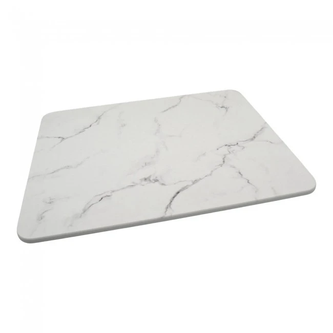 ΠΑΤΑΚΙ ΑΠΟ ΔΙΑΤΟΜΙΤΗ ΑΣΠΡΟ ΜΕ ΣΧΕΔΙΟ ΕΦΕ ΜΑΡΜΑΡΟ 45x35εκ. ANKOR