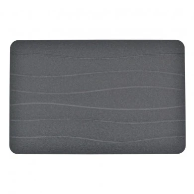 ΠΑΤΑΚΙ ΑΠΟ ΔΙΑΤΟΜΙΤΗ ΓΚΡΙ  ΜΕ ΑΝΑΓΛΥΦΕΣ ΓΡΑΜΜΕΣ 39x60εκ. ANKOR