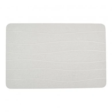 ΠΑΤΑΚΙ ΑΠΟ ΔΙΑΤΟΜΙΤΗ ΑΣΠΡΟ ΜΕ ΑΝΑΓΛΥΦΕΣ ΓΡΑΜΜΕΣ 39x60εκ. ANKOR