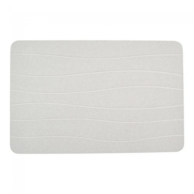 ΠΑΤΑΚΙ ΑΠΟ ΔΙΑΤΟΜΙΤΗ ΑΣΠΡΟ ΜΕ ΑΝΑΓΛΥΦΕΣ ΓΡΑΜΜΕΣ 39x60εκ. ANKOR