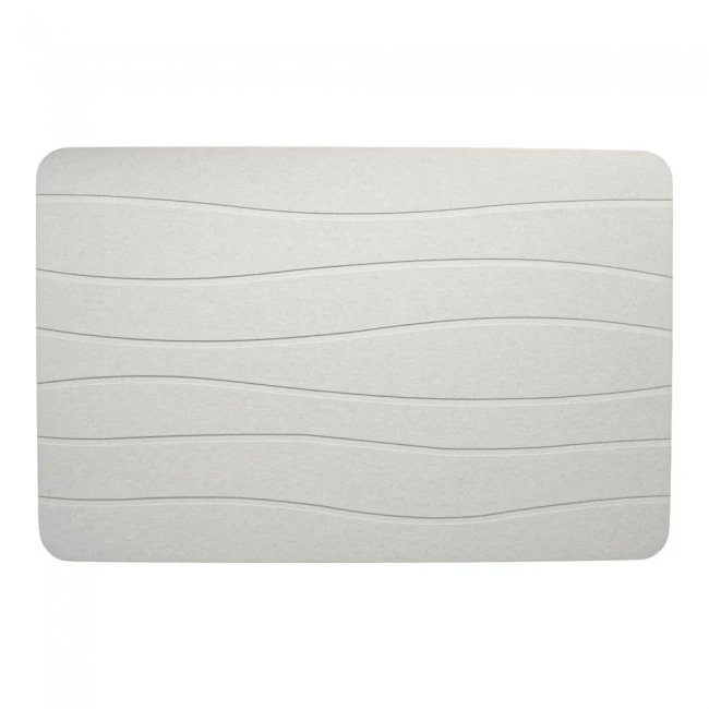 ΠΑΤΑΚΙ ΑΠΟ ΔΙΑΤΟΜΙΤΗ ΑΣΠΡΟ ΜΕ ΑΝΑΓΛΥΦΕΣ ΓΡΑΜΜΕΣ 39x60εκ. ANKOR