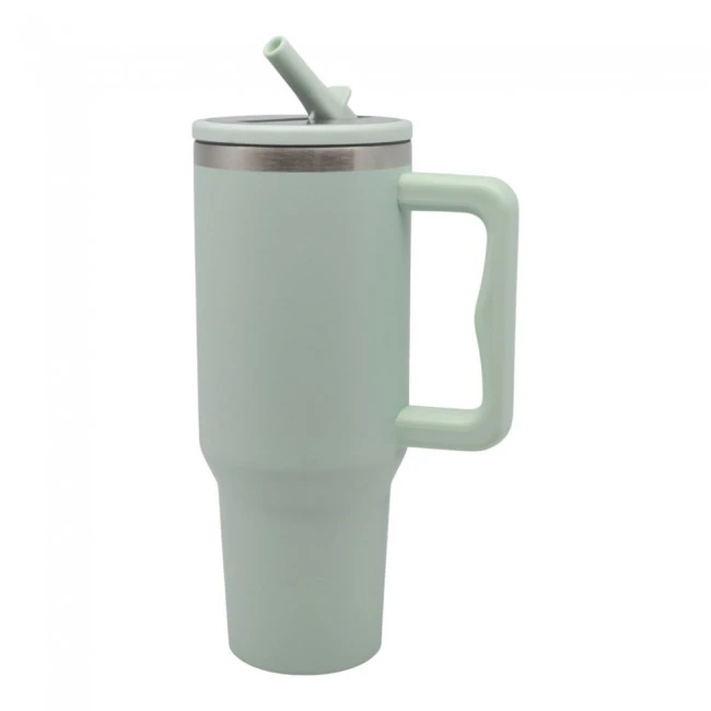 ΠΟΤΗΡΙ ΘΕΡΜΟΣ ΑΝΟΞΕΙΔΩΤΟ 1,2lt ΜΕ ΚΑΛΑΜΑΚΙ MINT 9,8x26εκ. ANKOR