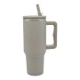 ΠΟΤΗΡΙ ΘΕΡΜΟΣ ΑΝΟΞΕΙΔΩΤΟ 1,2lt ΜΕ ΚΑΛΑΜΑΚΙ TAUPE 9,8x26εκ.ANKOR