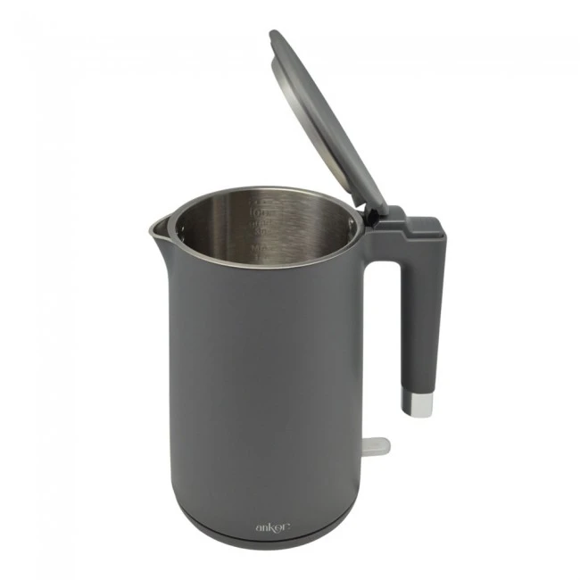 ΒΡΑΣΤΗΡΑΣ ANKOR 1,7lt 2200W ΓΚΡΙ ΜΑΤ