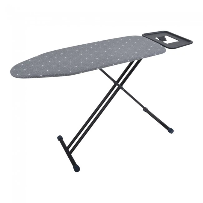 ΣΙΔΕΡΩΣΤΡΑ XL 45x120εκ ΜΑΥΡΗ ΜΑΤ 100% ΒΑΜΒΑΚΕΡΟ ΚΑΛΥΜΜΑ ΥΨΟΣ 71-94εκ. ANKOR