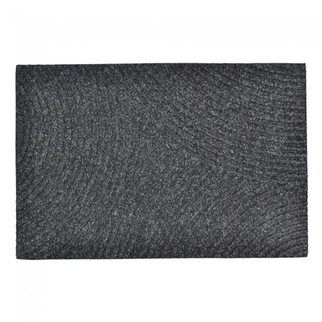 ΠΟΔΟΜΑΚΤΡΟ ΣΕ ΑΝΘΡΑΚΙ ΧΡΩΜΑ ΜΕ ΚΑΜΠΥΛΕΣ ΓΡΑΜΜΕΣ ΚΑΙ  ΚΑΟΥΤΣΟΥΚ ΠΛΑΤΗ 45x75εκ.ANKOR