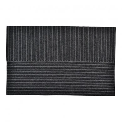 ΠΟΔΟΜΑΚΤΡΟ ΣΕ ΜΑΥΡΟ ΧΡΩΜΑ ΜΕ ΑΝΑΓΛΥΦΕΣ ΓΡΑΜΜΕΣ ΚΑΙ  ΚΑΟΥΤΣΟΥΚ ΠΛΑΤΗ 40x60εκ.ANKOR