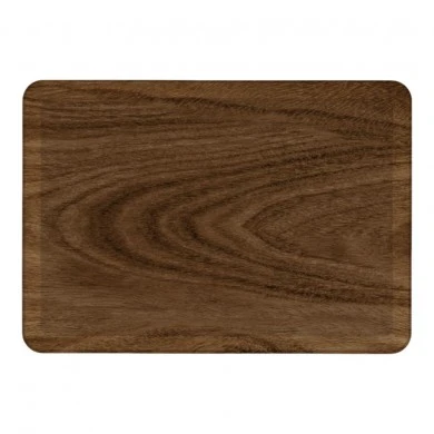 ΔΙΣΚΟΣ ΜΕΛΑΜΙΝΗΣ ΜΕ ΣΧΕΔΙΟ ΕΦΕ ΞΥΛΟΥ ΣΕ ΚΑΦΕ ΑΠΟΧΡΩΣΗ 21,5x14,5x2εκ. ANKOR