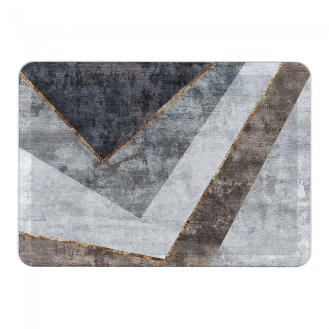 ΔΙΣΚΟΣ ΜΕΛΑΜΙΝΗΣ ΜΕ ΓΕΩΜΕΤΡΙΚΟ ΣΧΕΔΙΟ 44x31x2,5εκ. ANKOR