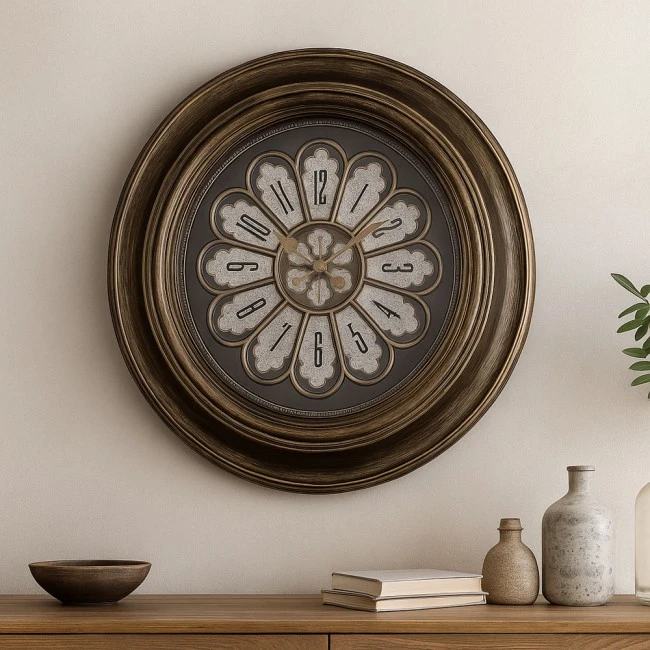 ΡΟΛΟΙ ΤΟΙΧΟΥ ΠΛΑΣΤΙΚΟ ΣΕ ΚΑΦΕ VINTAGE ΧΡΩΜΑ 60,2x60,2x5,6εκ.ANKOR