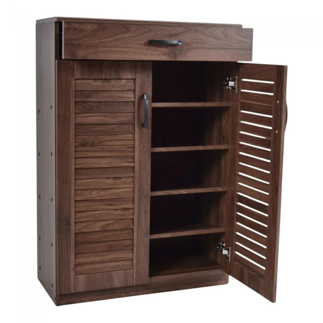 ΠΑΠΟΥΤΣΟΘΗΚΗ ΝΤΟΥΛΑΠΙ ΜΕ ΣΥΡΤΑΡΙ ΞΥΛΙΝΟ ΣΕ ΚΑΡΥΔΙ ΧΡΩΜΑ 68x32x98εκ. ANKOR