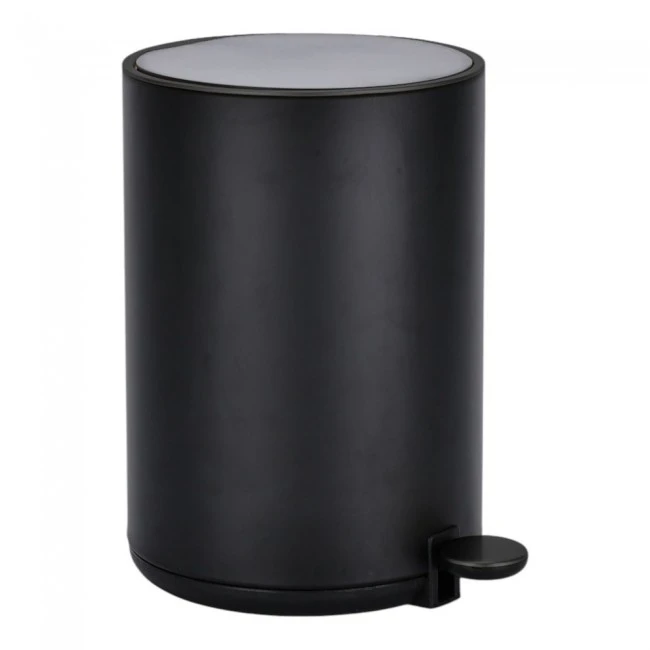 ΚΑΛΑΘΙ ΜΠΑΝΙΟΥ 5lt DUTCH LIFESTYLE ΜΕΤΑΛΛΙΚΟ SOFT CLOSE ΜΑΥΡΟ ΜΑΤ ANKOR