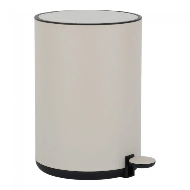 ΚΑΛΑΘΙ ΜΠΑΝΙΟΥ 5lt DUTCH LIFESTYLE ΜΕΤΑΛΛΙΚΟ SOFT CLOSE ΚΡΕΜ ΜΑΤ ANKOR