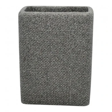 ΠΟΤΗΡΟΘΗΚΗ ΠΟΛΥΕΣΤΕΡΙΚΗ ΓΚΡΙ ΜΕ ΣΑΓΡΕ ΥΦΗ 8,5x5,6x11,6εκ.ANKOR