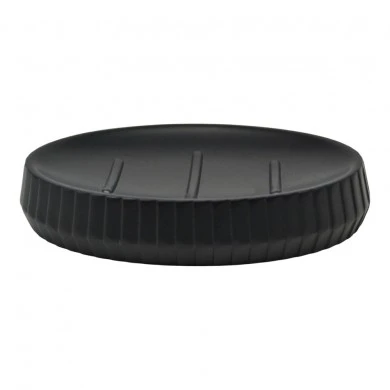 ΣΑΠΟΥΝΟΘΗΚΗ ΠΟΛΥΕΣΤΕΡΙΚΗ ΜΑΥΡΗ ΜΕ ΡΙΓΕΣ 12,9x9,1x2,3εκ.ANKOR