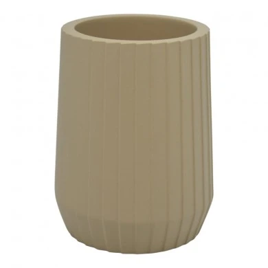 ΠΟΤΗΡΟΘΗΚΗ ΠΟΛΥΕΣΤΕΡΙΚΗ ΜΠΕΖ ΜΕ ΡΙΓΕΣ 7,7x7,7x10εκ.ANKOR