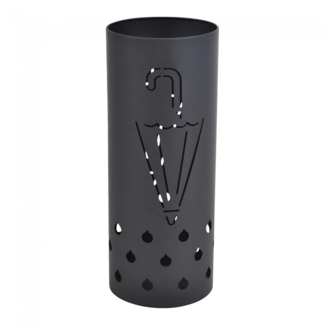 ΟΜΠΡΕΛΟΘΗΚΗ ΜΕΤΑΛΛΙΚΗ ΜΑΥΡΗ ΜΑΤ 20x20x50εκ.ANKOR