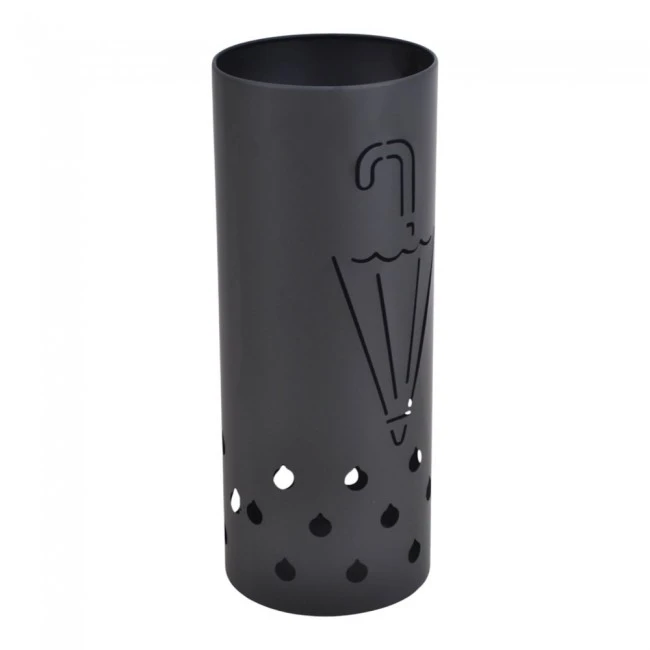 ΟΜΠΡΕΛΟΘΗΚΗ ΜΕΤΑΛΛΙΚΗ ΜΑΥΡΗ ΜΑΤ 20x20x50εκ.ANKOR