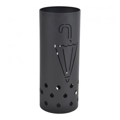 ΟΜΠΡΕΛΟΘΗΚΗ ΜΕΤΑΛΛΙΚΗ ΜΑΥΡΗ ΜΑΤ 20x20x50εκ.ANKOR