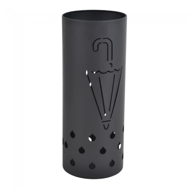 ΟΜΠΡΕΛΟΘΗΚΗ ΜΕΤΑΛΛΙΚΗ ΜΑΥΡΗ ΜΑΤ 20x20x50εκ.ANKOR