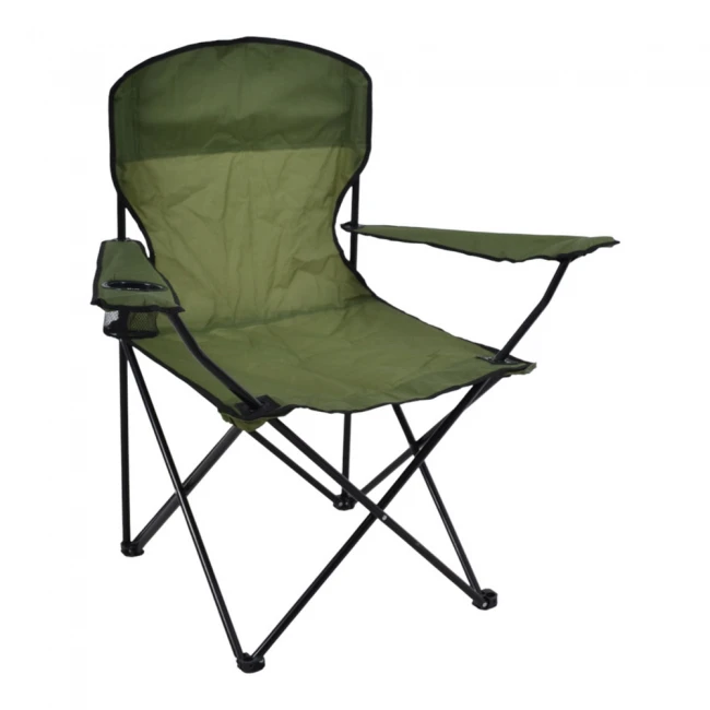 ΚΑΡΕΚΛΑ CAMPING ΒΑΡΕΩΣ ΤΥΠΟΥ ΠΤΥΣΣΟΜΕΝΗ ΣΕ ΛΑΔΙ ΧΡΩΜΑ 93x55x94εκ.ANKOR