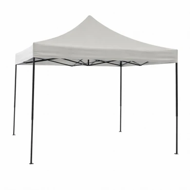 ΚΙΟΣΚΙ ΠΤΥΣΣΟΜΕΝΟ ΜΕ ΜΕΤΑΛΛΙΚΟ ΣΚΕΛΕΤΟ ΚΑΙ ΑΔΙΑΒΡΟΧΟ ΥΦΑΣΜΑ 420D ΣΕ ΕΚΡΟΥ ΧΡΩΜΑ 3x3x3,2m ANKOR