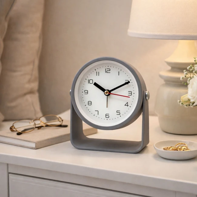 ΞΥΠΝΗΤΗΡΙ ΜΕΤΑΛΛΙΚΟ ΑΘΟΡΥΒΟ ΣΕ ΓΚΡΙ ΜΑΤ ΧΡΩΜΑ 9,8x3,7x10,3εκ. ANKOR