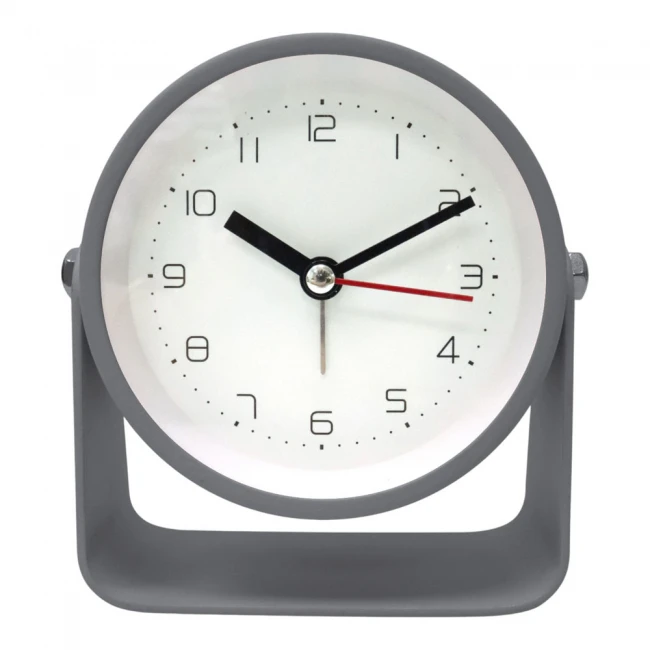 ΞΥΠΝΗΤΗΡΙ ΜΕΤΑΛΛΙΚΟ ΑΘΟΡΥΒΟ ΣΕ ΓΚΡΙ ΜΑΤ ΧΡΩΜΑ 9,8x3,7x10,3εκ. ANKOR