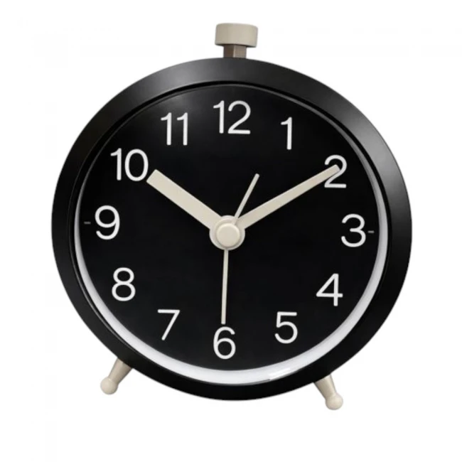 ΞΥΠΝΗΤΗΡΙ ΜΕΤΑΛΛΙΚΟ ΑΘΟΡΥΒΟ ΣΕ ΜΑΥΡΟ ΜΑΤ ΧΡΩΜΑ 9,3x5,7x10,5εκ. ANKOR