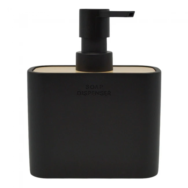 DISPENSER ΠΟΛΥΕΣΤΕΡΙΚΟ ΜΑΥΡΟ ΜΕ ΞΥΛΟ 11,8x5x14,3εκ.ANKOR