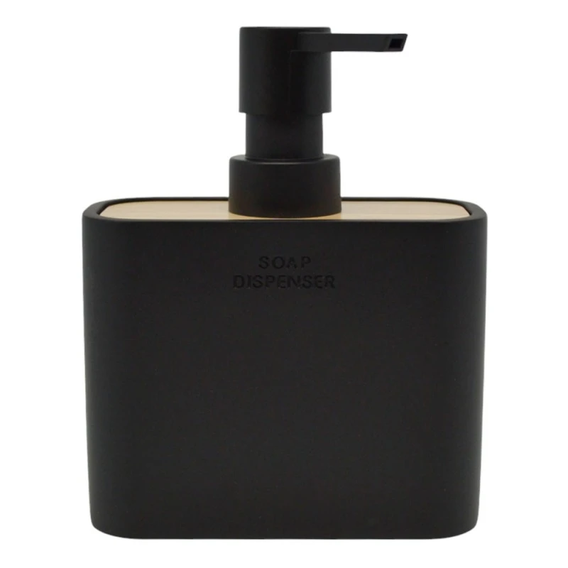 DISPENSER ΠΟΛΥΕΣΤΕΡΙΚΟ ΜΑΥΡΟ ΜΕ ΞΥΛΟ 11,8x5x14,3εκ.ANKOR