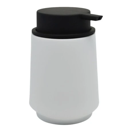 DISPENSER ΠΛΑΣΤΙΚΟ ABS ΑΣΠΡΟ ΜΑΤ 270ml 8,6x8,6x12,8εκ. ANKOR