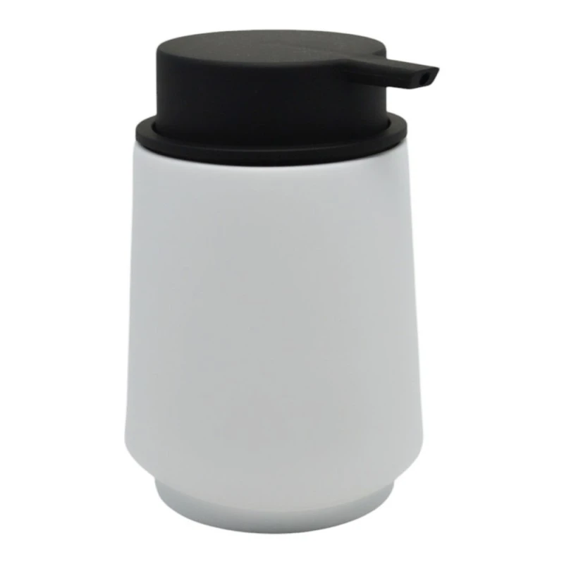 DISPENSER ΠΛΑΣΤΙΚΟ ABS ΑΣΠΡΟ ΜΑΤ 270ml 8,6x8,6x12,8εκ. ANKOR