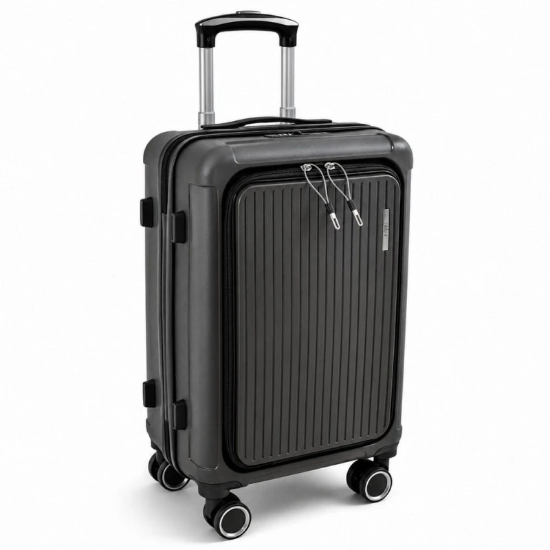 ΒΑΛΙΤΣΑ ΚΑΜΠΙΝΑΣ ANKOR PP 34x25x55εκ. ΜΕ 4 ΡΟΔΕΣ ΑΝΘΡΑΚΙ
