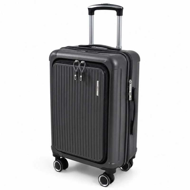ΒΑΛΙΤΣΑ ΚΑΜΠΙΝΑΣ ANKOR PP 34x25x55εκ. ΜΕ 4 ΡΟΔΕΣ ΑΝΘΡΑΚΙ