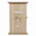 ΚΛΕΙΔΟΘΗΚΗ ΤΟΙΧΟΥ ΞΥΛΙΝΗ ΣΕ ΦΥΣΙΚΟ ΧΡΩΜΑ HOME 18x6x30,5εκ. ANKOR