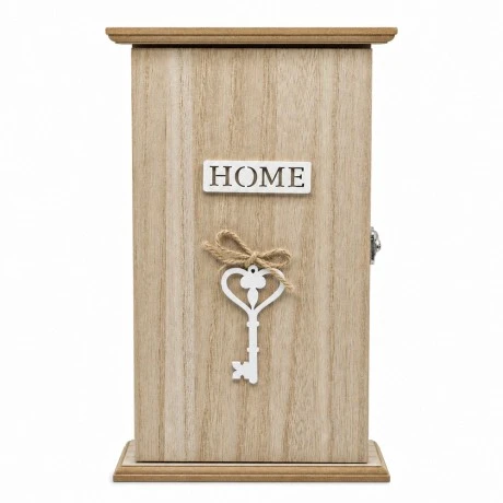 ΚΛΕΙΔΟΘΗΚΗ ΤΟΙΧΟΥ ΞΥΛΙΝΗ ΣΕ ΦΥΣΙΚΟ ΧΡΩΜΑ HOME 18x6x30,5εκ. ANKOR