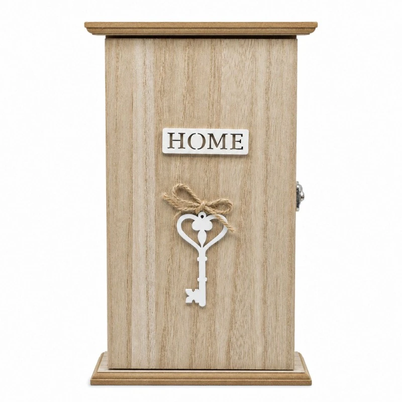 ΚΛΕΙΔΟΘΗΚΗ ΤΟΙΧΟΥ ΞΥΛΙΝΗ ΣΕ ΦΥΣΙΚΟ ΧΡΩΜΑ HOME 18x6x30,5εκ. ANKOR
