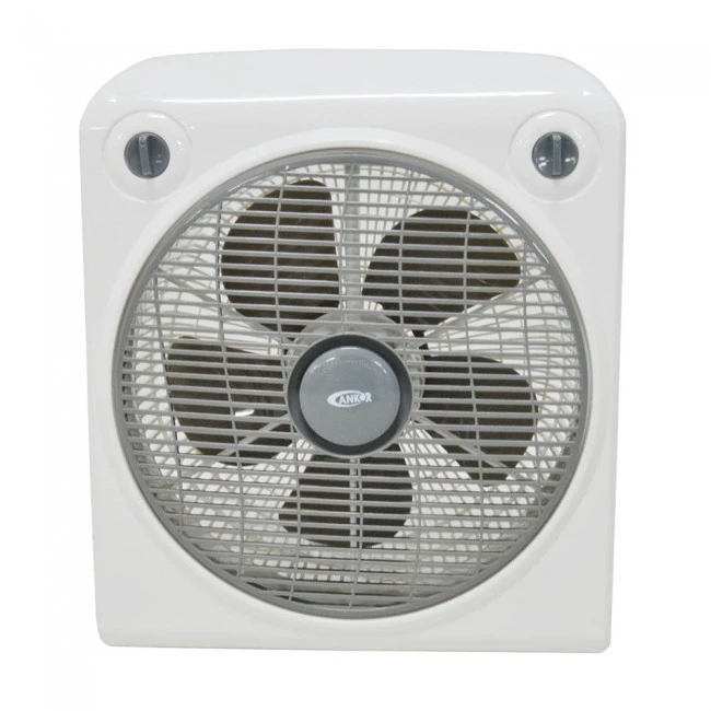 ΑΝΕΜΙΣΤΗΡΑΣ ΕΠΙΤΡΑΠΕΖΙΟΣ BOX FAN 50W ΑΣΠΡΟΣ-ΓΚΡΙ ANKOR