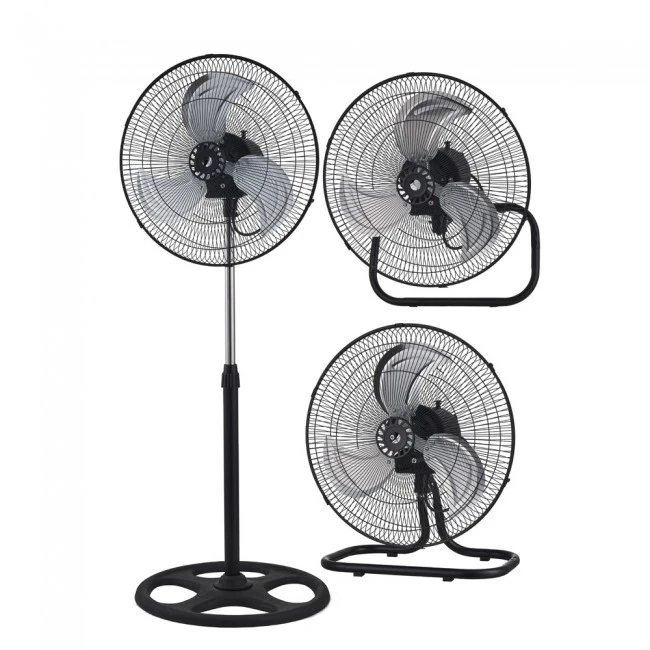 ΑΝΕΜΙΣΤΗΡΑΣ ΟΡΘΟΣΤΑΤΗΣ 3 ΣΕ 1 ΔΑΠΕΔΟΥ- ΕΠΙΤΡΑΠΕΖΙΟΣ-ΕΠΙΤΟΙΧΙΟΣ 75W ΜΑΥΡΟΣ ANKOR